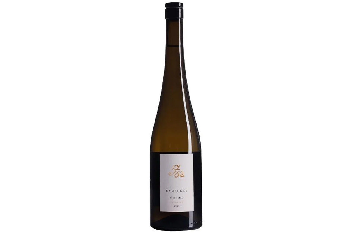 Vin Blanc sec Assyrtiko 1753 Campuget est à Angers chez A 2 mains le Vin