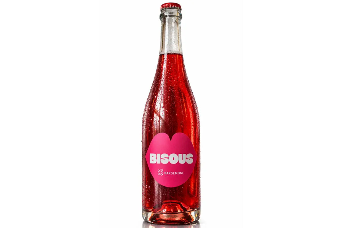 Vin rouge bio Pétillant gazéfié de Provence Bisous Bargemone