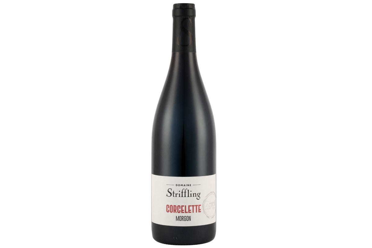 Morgon vin Rouge Corcelette Domaine Striffling