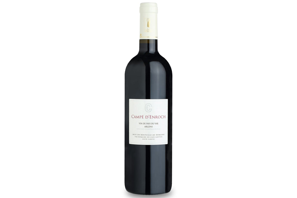 Var Argens IGP Rouge Campé d'Enroch Domaine Clos Gautier est à Angers chez A 2 mains le Vin