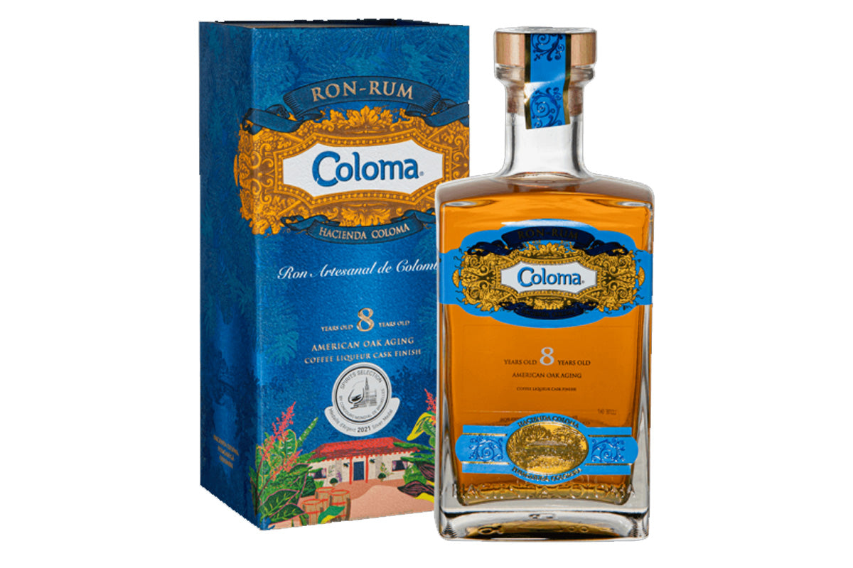Rhum Colombien COLOMA  8 ans Coffee Smoked à Angers chez A 2 mains le Vin