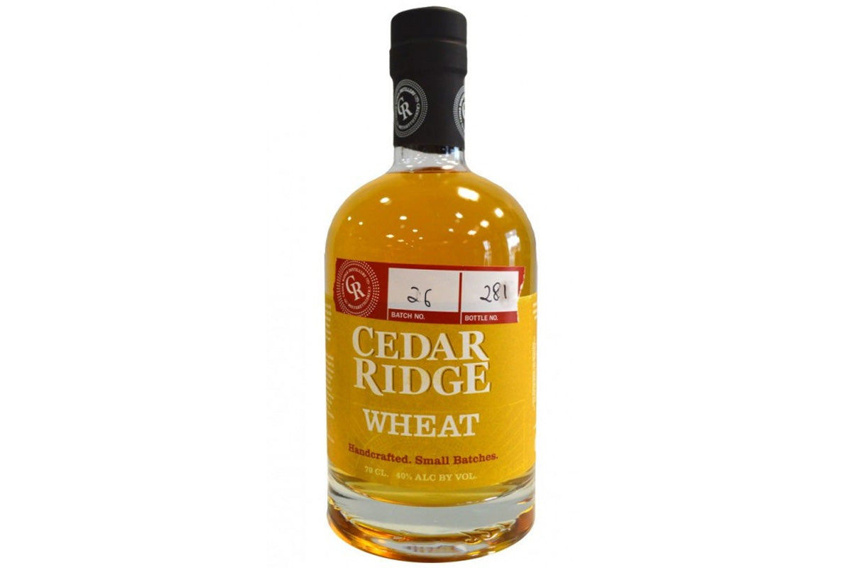 Whiskey Américain (Bourbon) Cedar Ridge WHEAT est à Angers chez A 2 mains le Vin