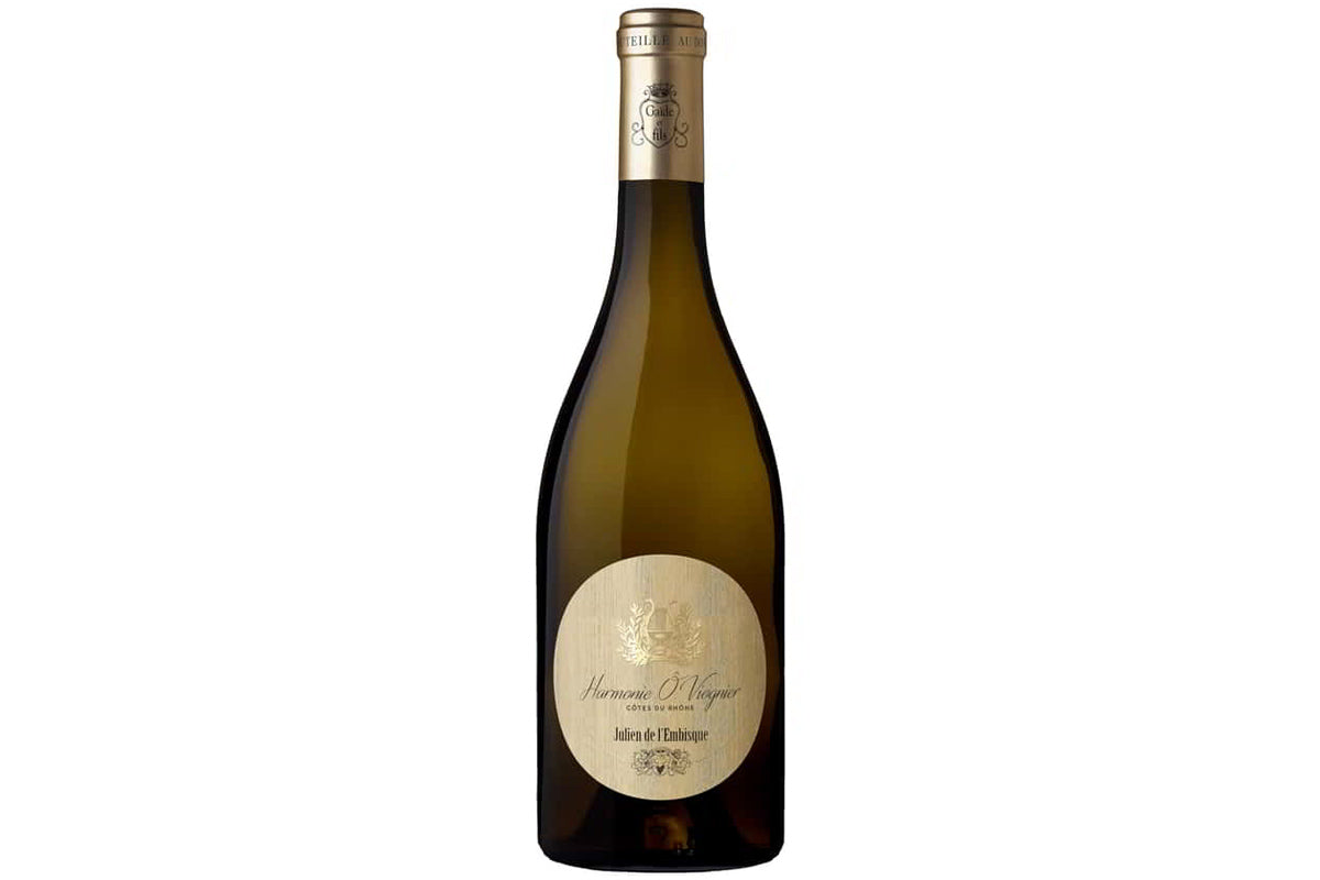 Côtes du Rhône vin Blanc sec Bio Harmonie Ô Viognier Julien de l’Embisque