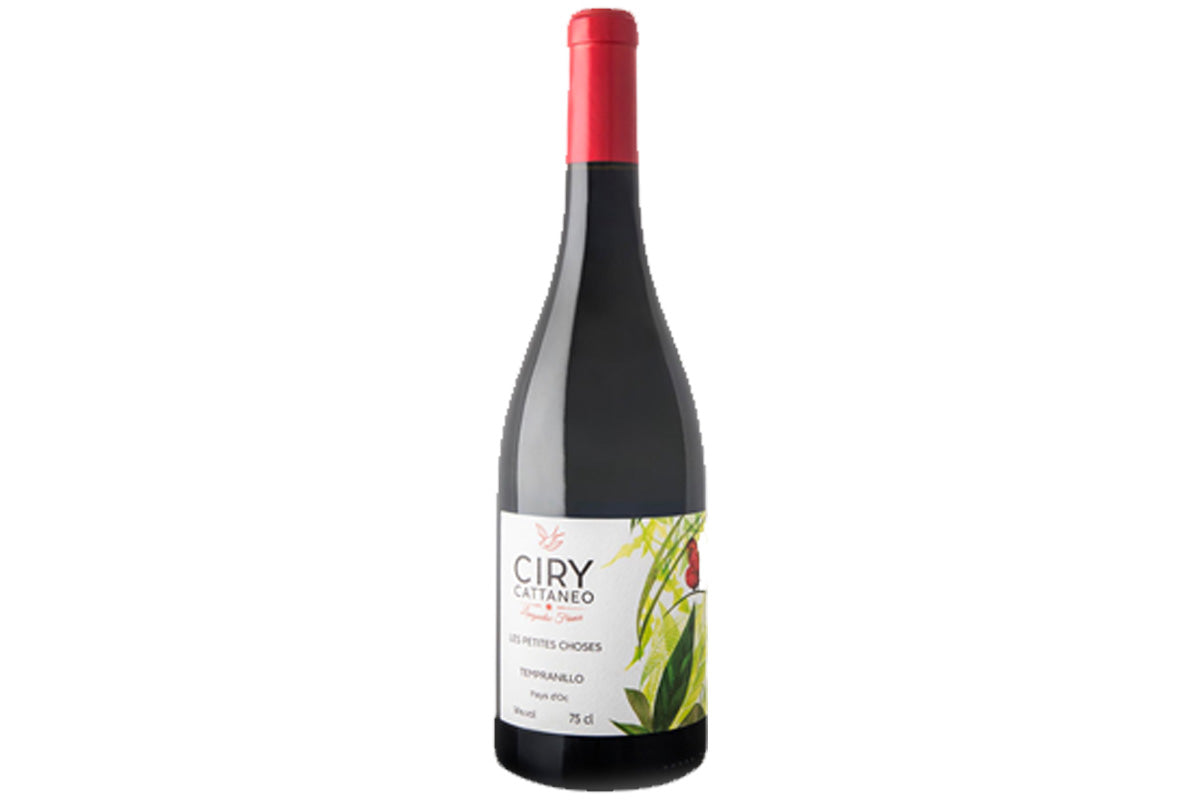 Vin Pays d'Oc Rouge Bio Fût de chêne Les Petites Choses Ciry Cattaneo est à Angers chez A 2 mains le Vin