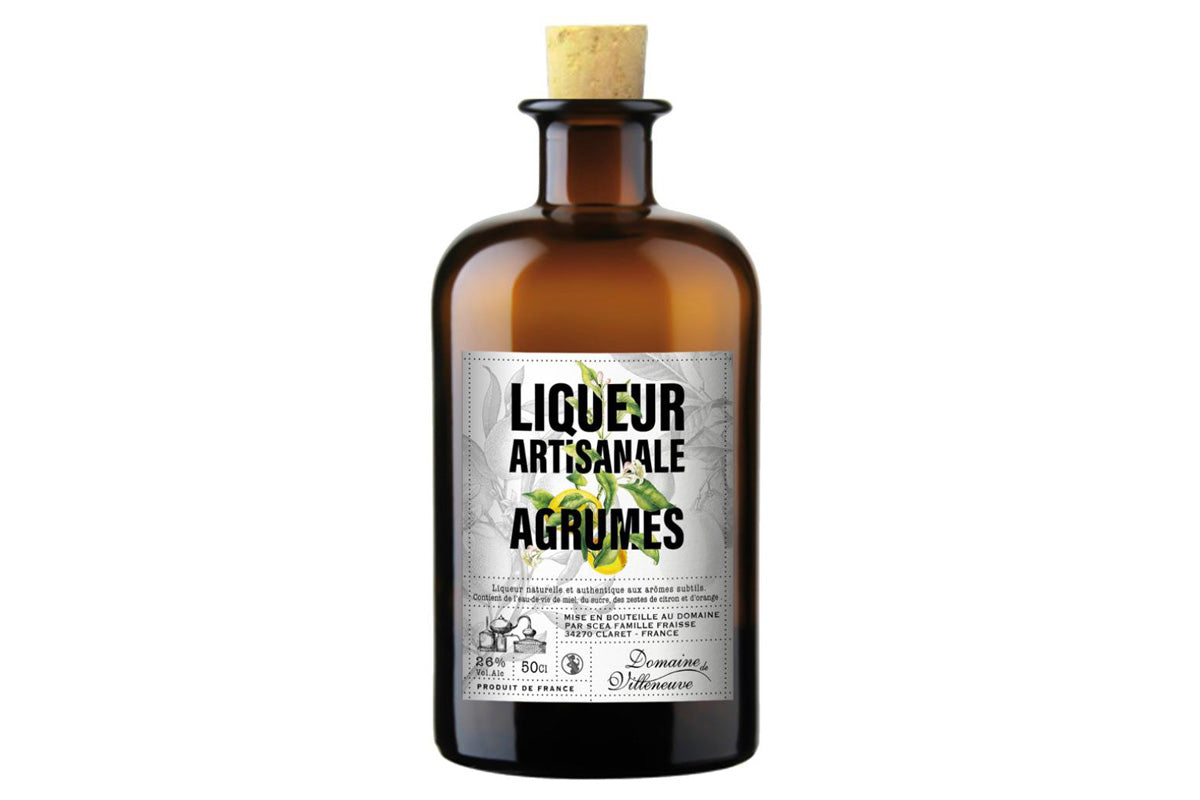 Liqueur Artisanale Agrumes | Domaine Villeneuve