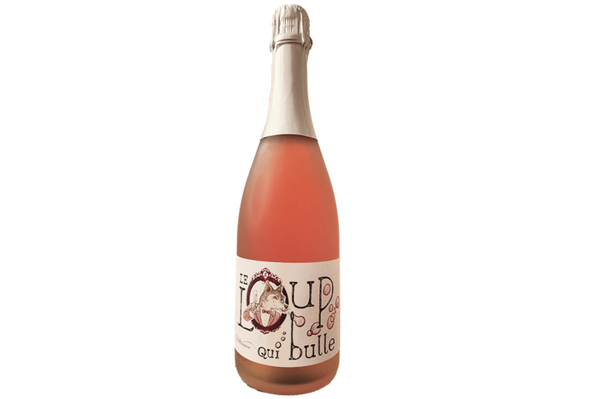 Vin Mousseux du Pic St Loup | Rosé sec Brut | Le Loup qui Bulle