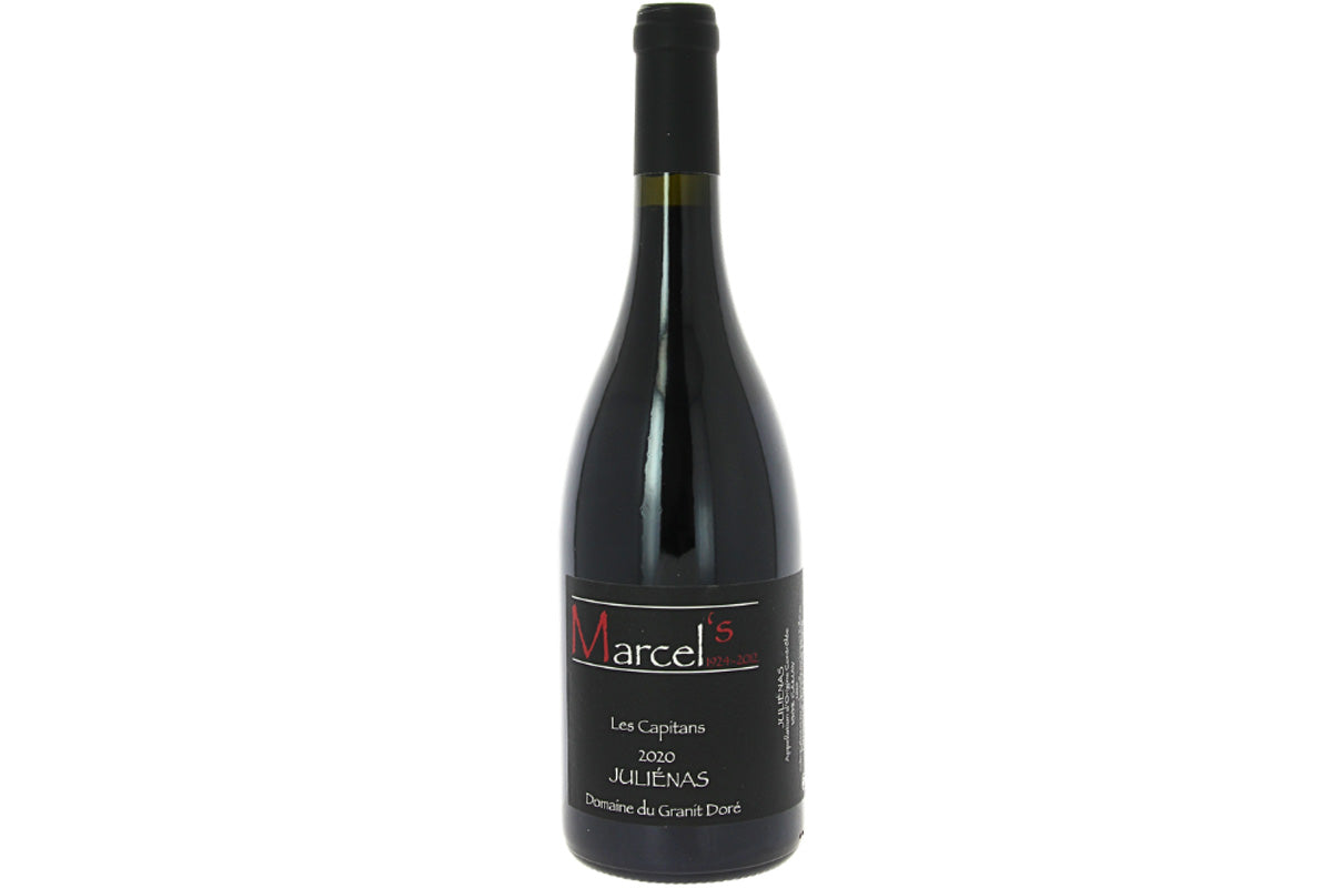 Julienas AOC - Cru du Beaujolais vin Rouge Marcel's Les Capitans Granit Doré