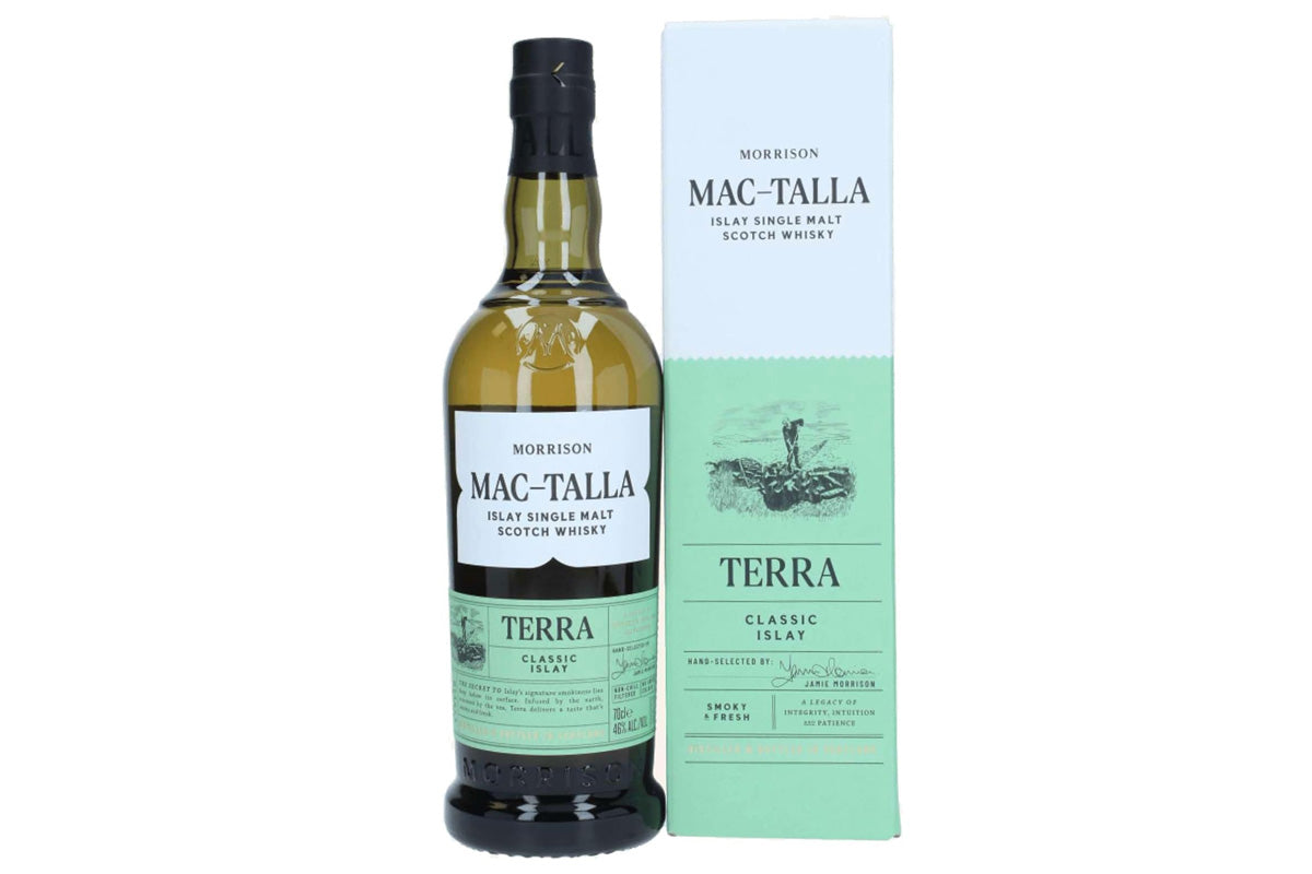 Mac-Talla TERRA Classic Islay Single Malt Scotch Whisky est à Angers chez A 2 mains le Vin