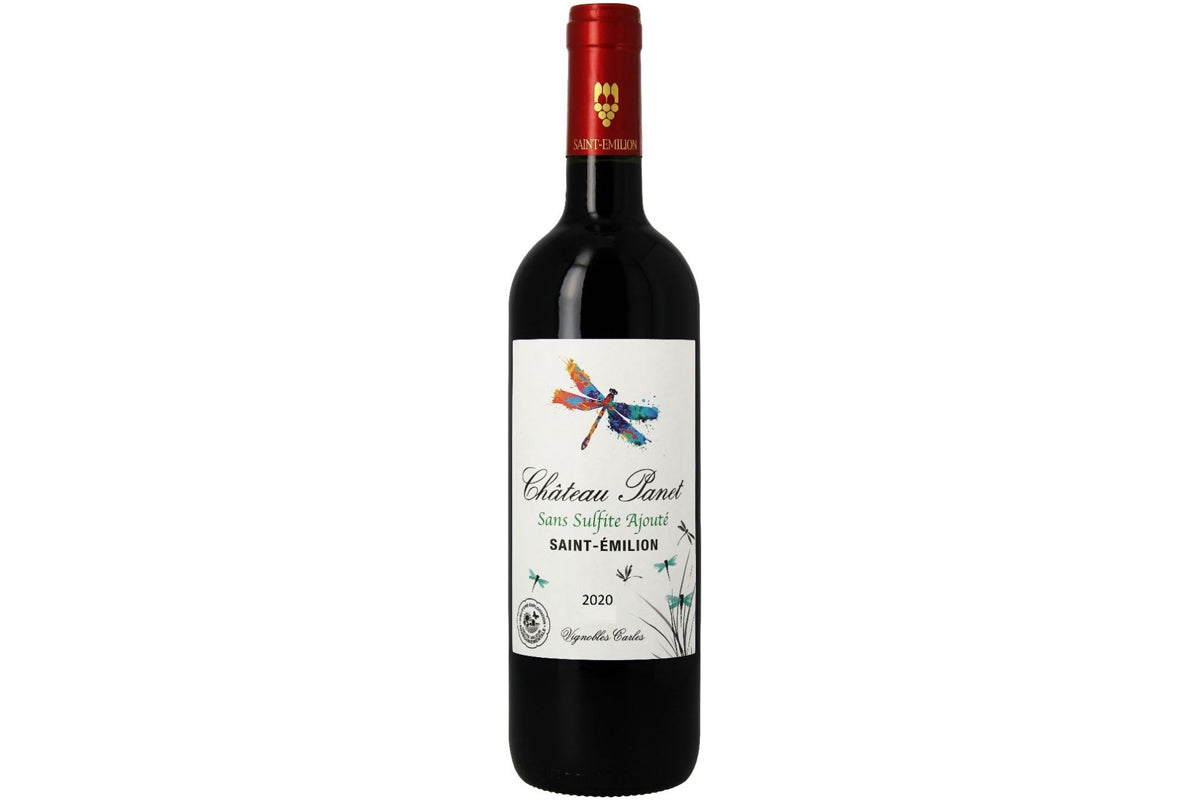 Saint-Émilion vin Rouge Sans soufre Chateau Panet