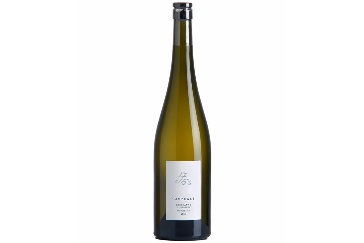 Vin Blanc sec Roussanne sans sulfites 1753 Campuget est à Angers chez A 2 mains le Vin