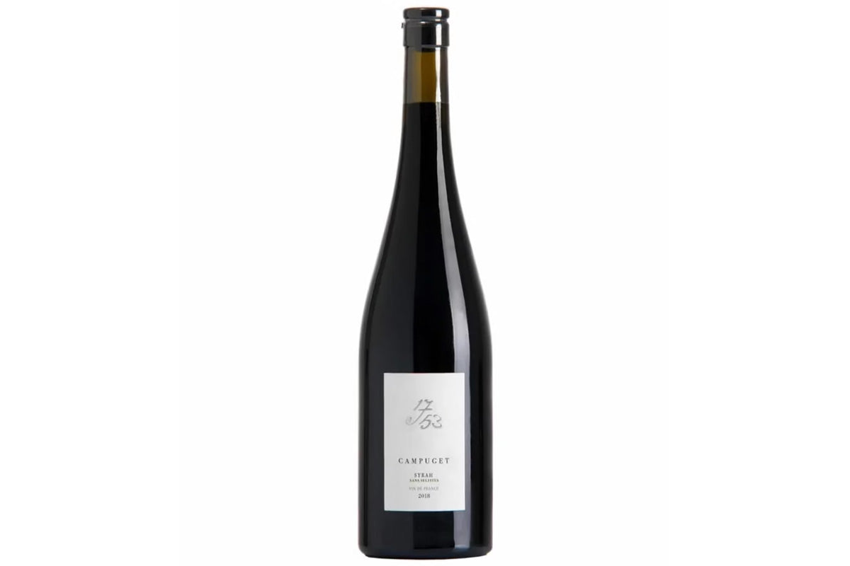 Vin Rouge Syrah sans sulfites 1753 Campuget est à Angers chez A 2 mains le Vin