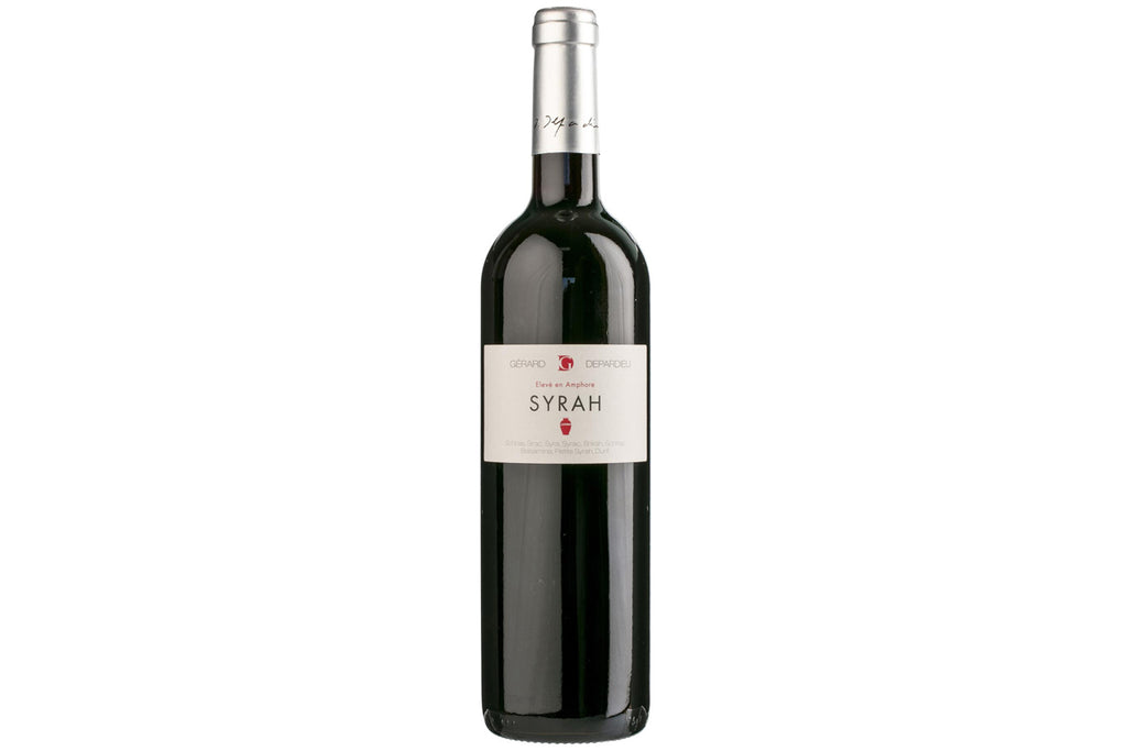 Syrah Élevé en Amphore Vin Gérard Depardieu Château de Tigné
