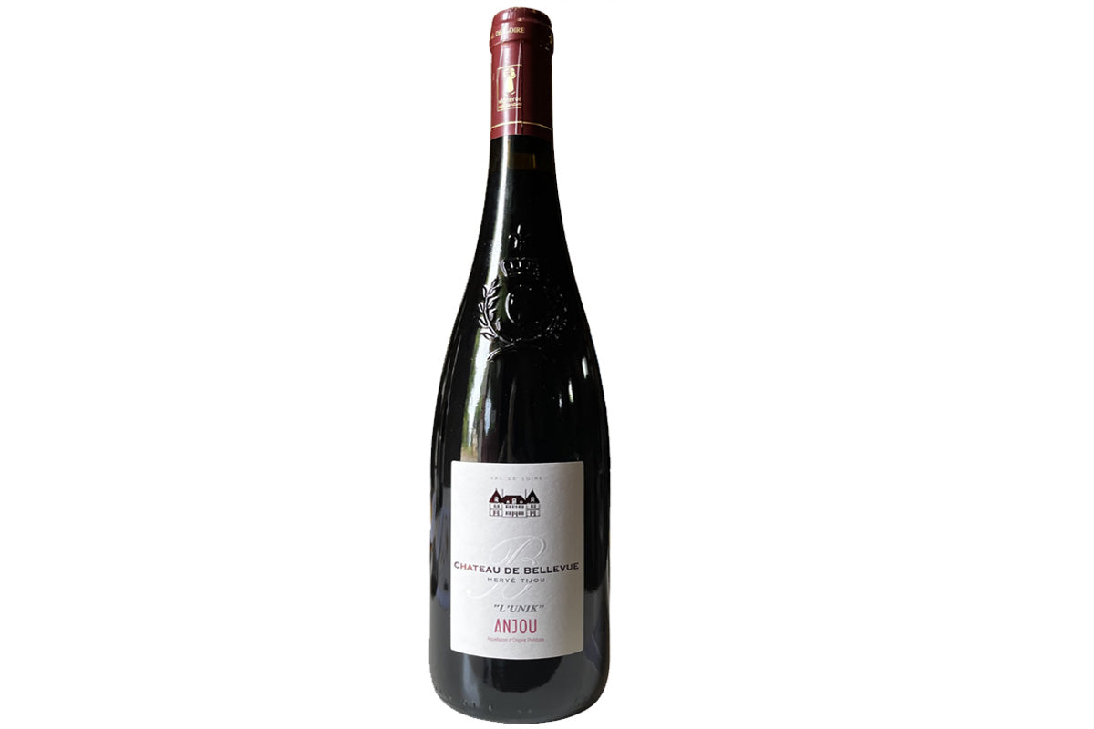 Anjou Rouge vin Rouge sans sulfite L'Unik Château de Bellevue