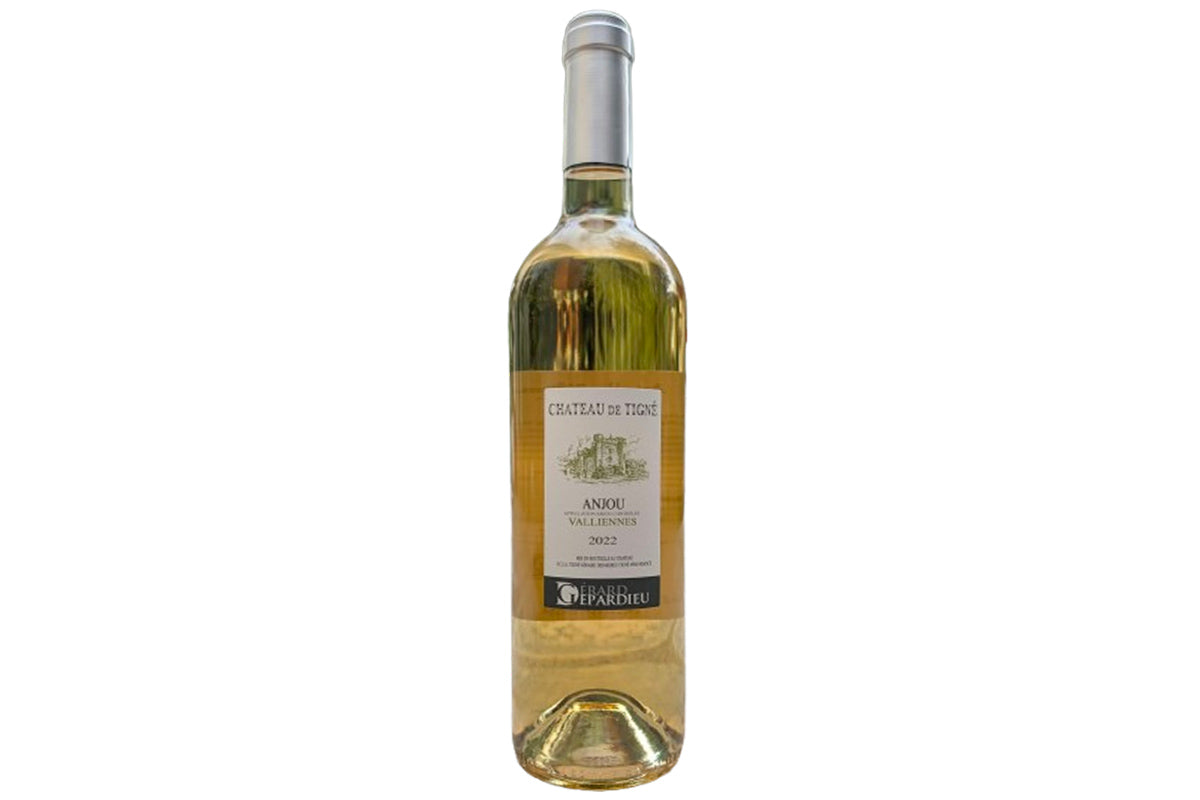 Anjou Blanc sec Valliennes - Vin Gérard Depardieu Château de Tigné