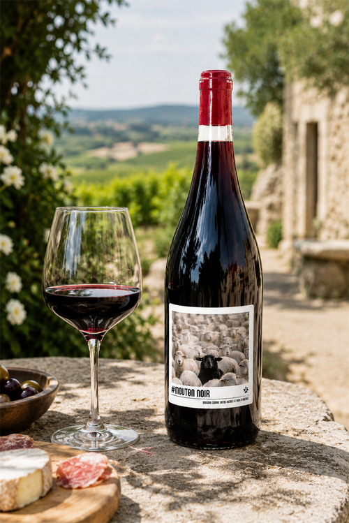 Vin rouge Nature de Provence Mouton noir